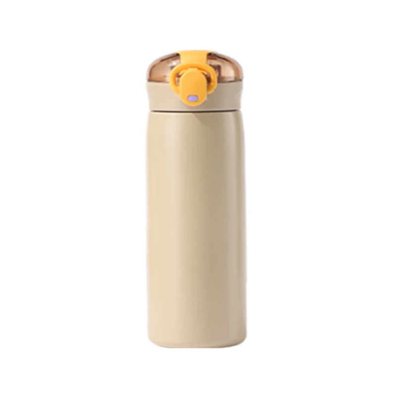 Kids Stainless Steel Thermos Flask - 320ml or 460ml Straw Water Bottle