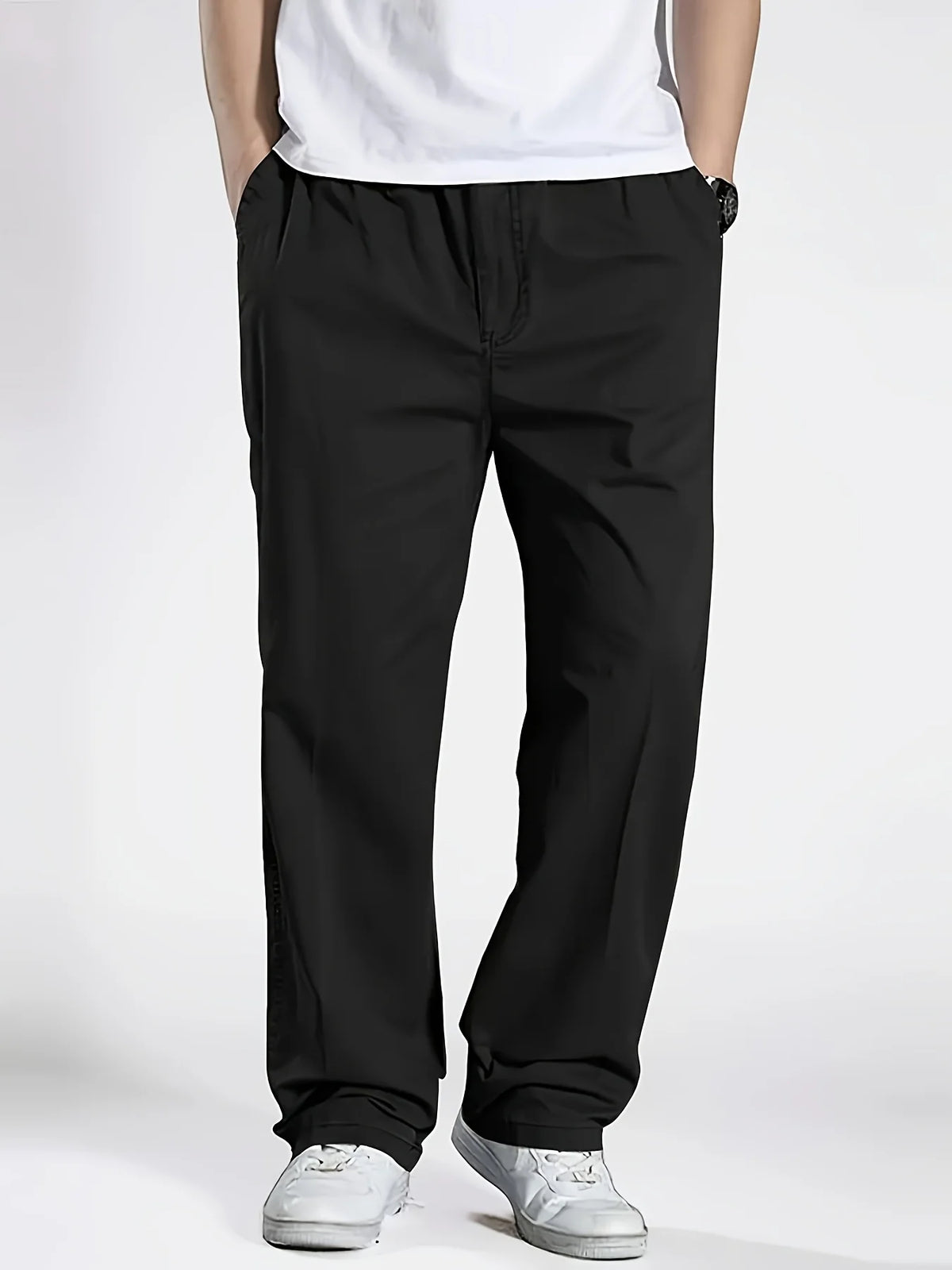 Mens Casual Jogger Pants - Relaxed Outdoor Fit in Sizes S to XXL