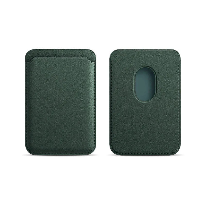 Magnetic Card Holder - PU Leather MagSafe iPhone Wallet in 21 Colours