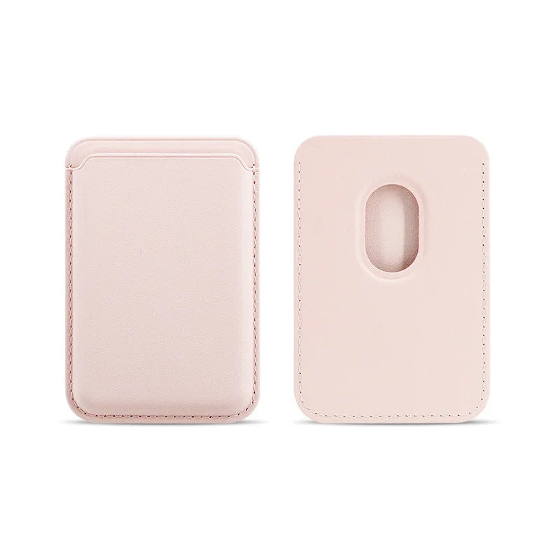 Magnetic Card Holder - PU Leather MagSafe iPhone Wallet in 21 Colours