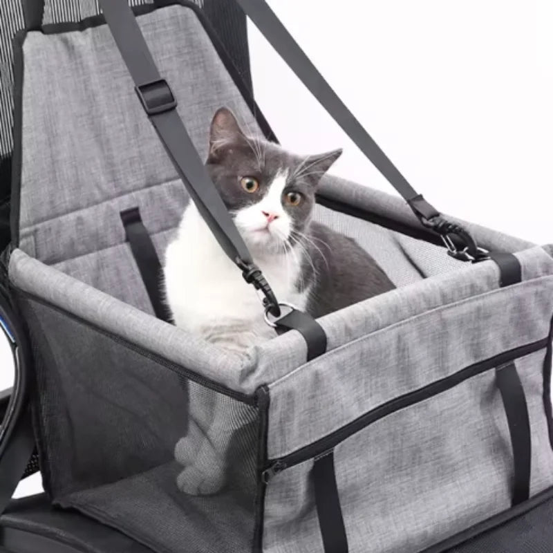 Dog Car Seat Cover - Foldable Travel Seat Protector in Nine Colour Options