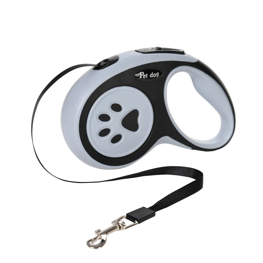 Retractable Dog Lead - 3m and 5m Extending Leash with Anti-Slip Handle for Small and Medium Dogs