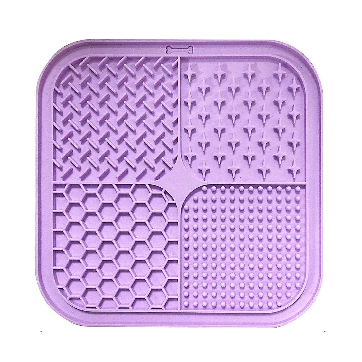 Silicone Pet Lick Mat - Suction Cup Slow Feeder Pad for Dogs and Cats