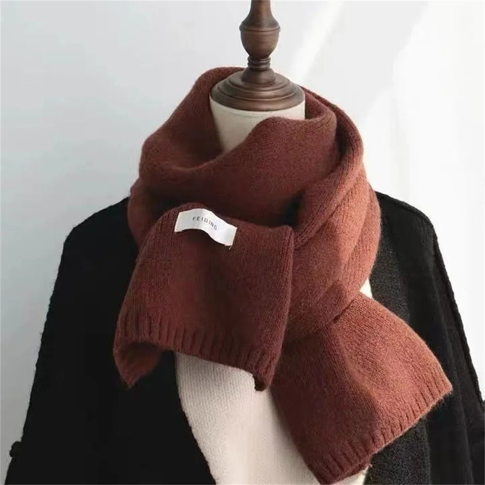 Cashmere Scarf - Thermal Solid Colour Winter Wrap in 23 Shades