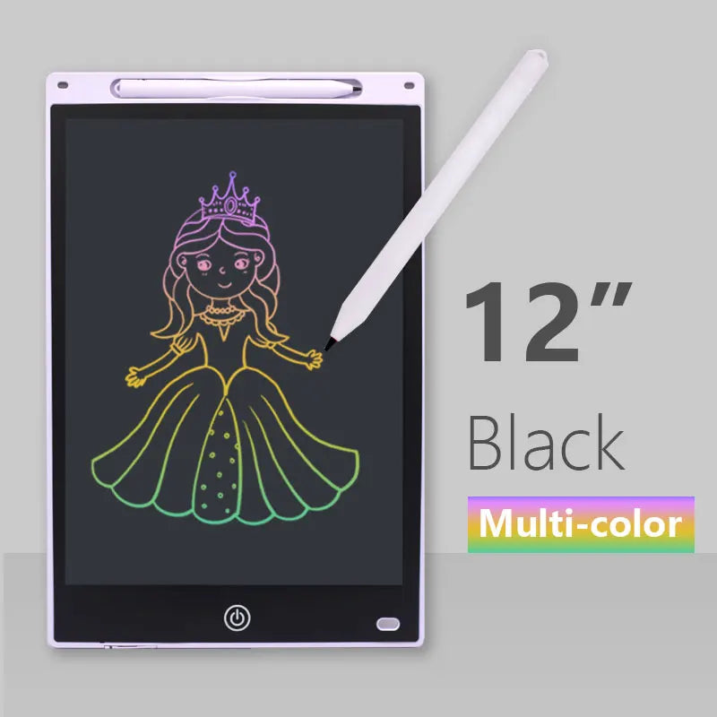 LCD Writing Tablet for Kids - 8.5 and 12 Inch Drawing and Doodle Board