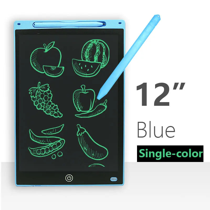 LCD Writing Tablet for Kids - 8.5 and 12 Inch Drawing and Doodle Board