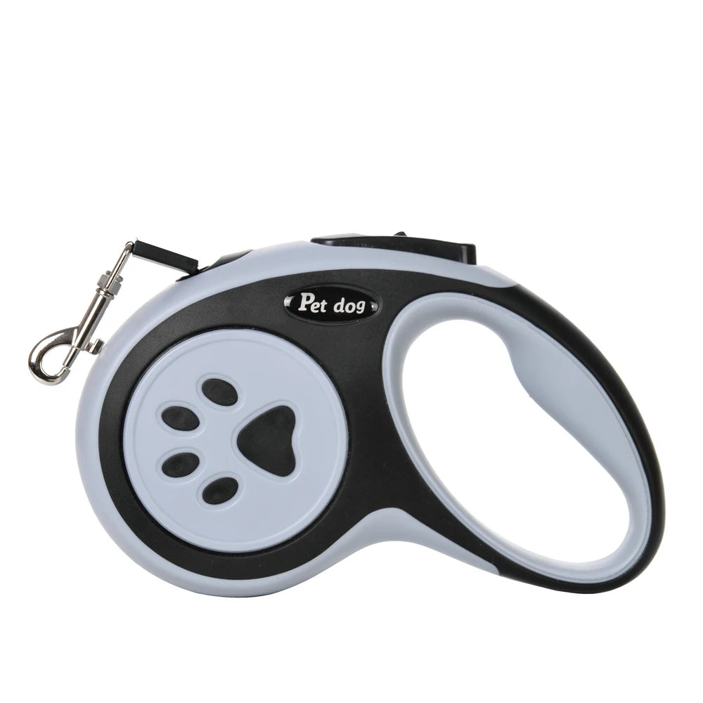 Retractable Dog Lead - 3m and 5m Extending Leash with Anti-Slip Handle for Small and Medium Dogs