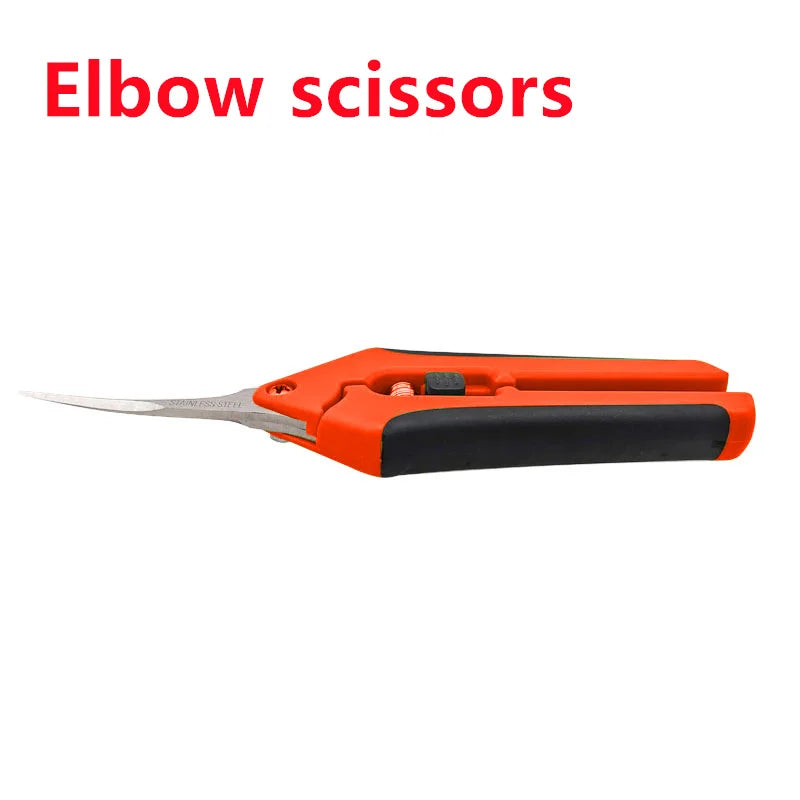 Pruning Shears 6.5 Inch - Stainless Steel Garden Scissors and Bonsai Hand Pruners