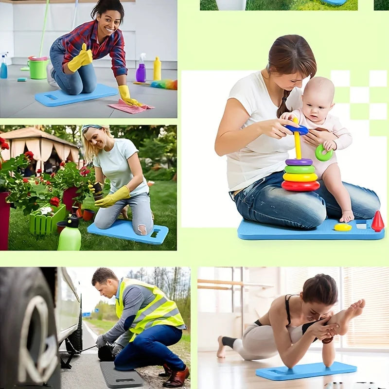 Garden Kneeling Pad - Thick Waterproof Foam Kneeler Mat for Gardening, Cleaning and Bath Time