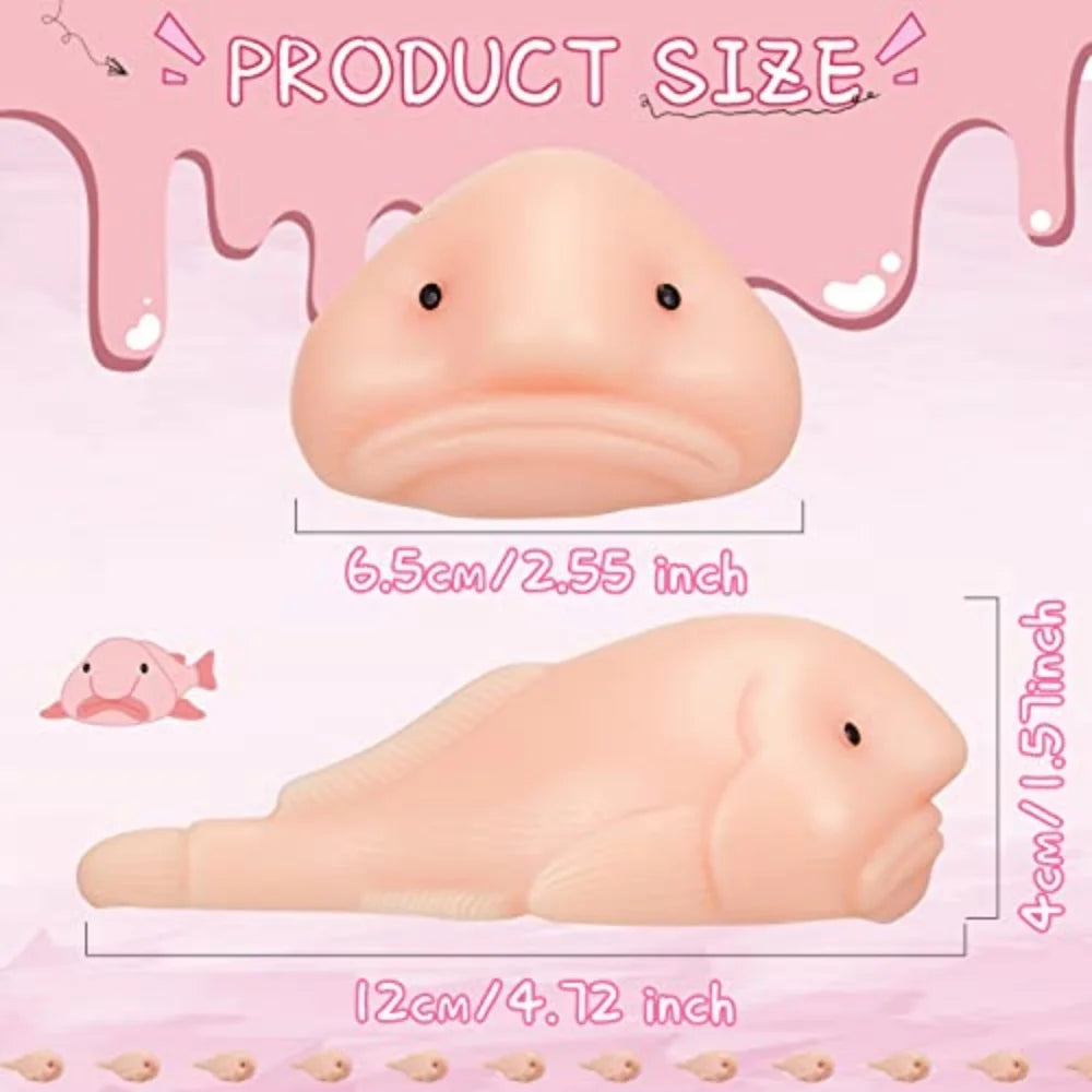 Stress Relief Squishy Toy - Soft Squeeze Fidget for Desk and Daily Use