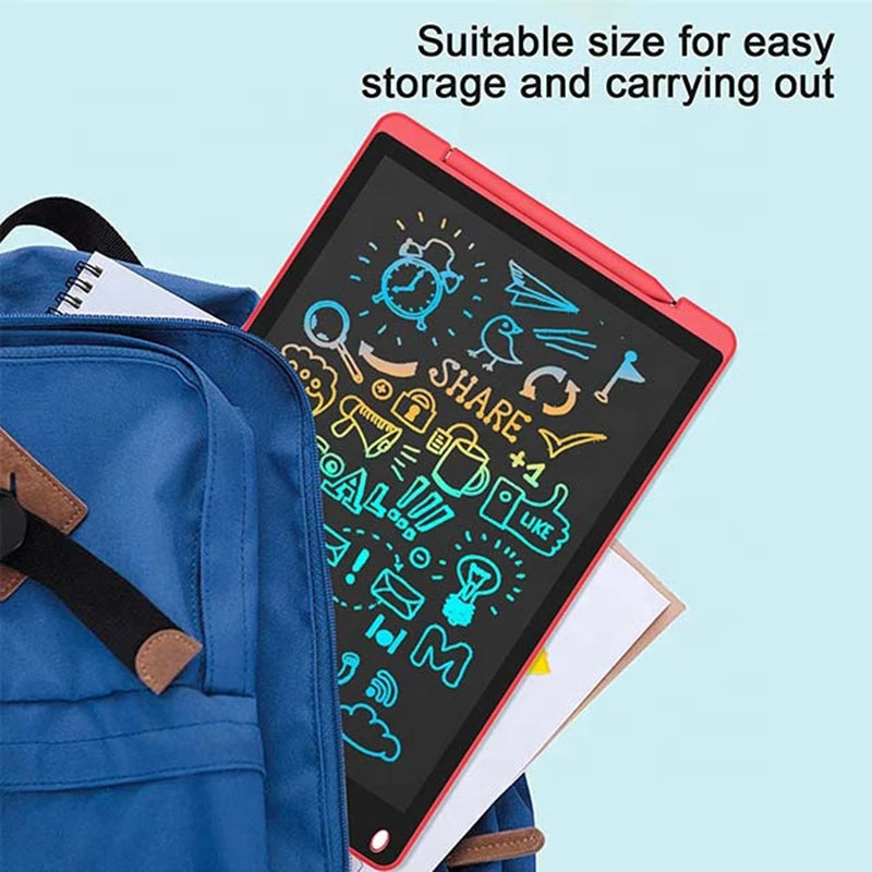 LCD Writing Tablet for Kids - 8.5 and 12 Inch Drawing and Doodle Board