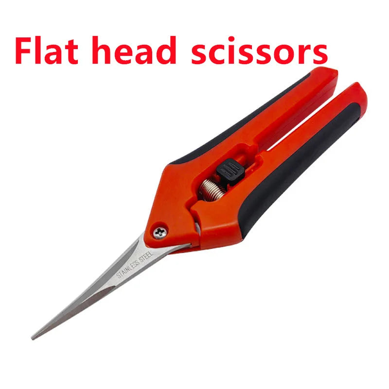 Pruning Shears 6.5 Inch - Stainless Steel Garden Scissors and Bonsai Hand Pruners