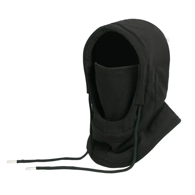 Warm Fleece Balaclava - Hooded Windproof Face Mask and Neck Warmer