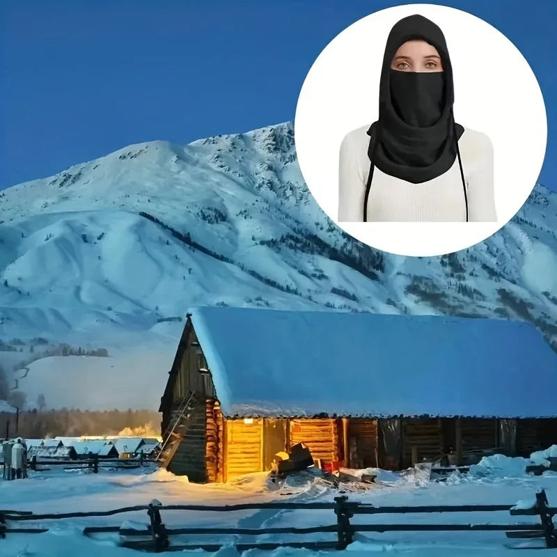 Unisex Winter Balaclava - Windproof Knit Face and Neck Cover for Cold Days