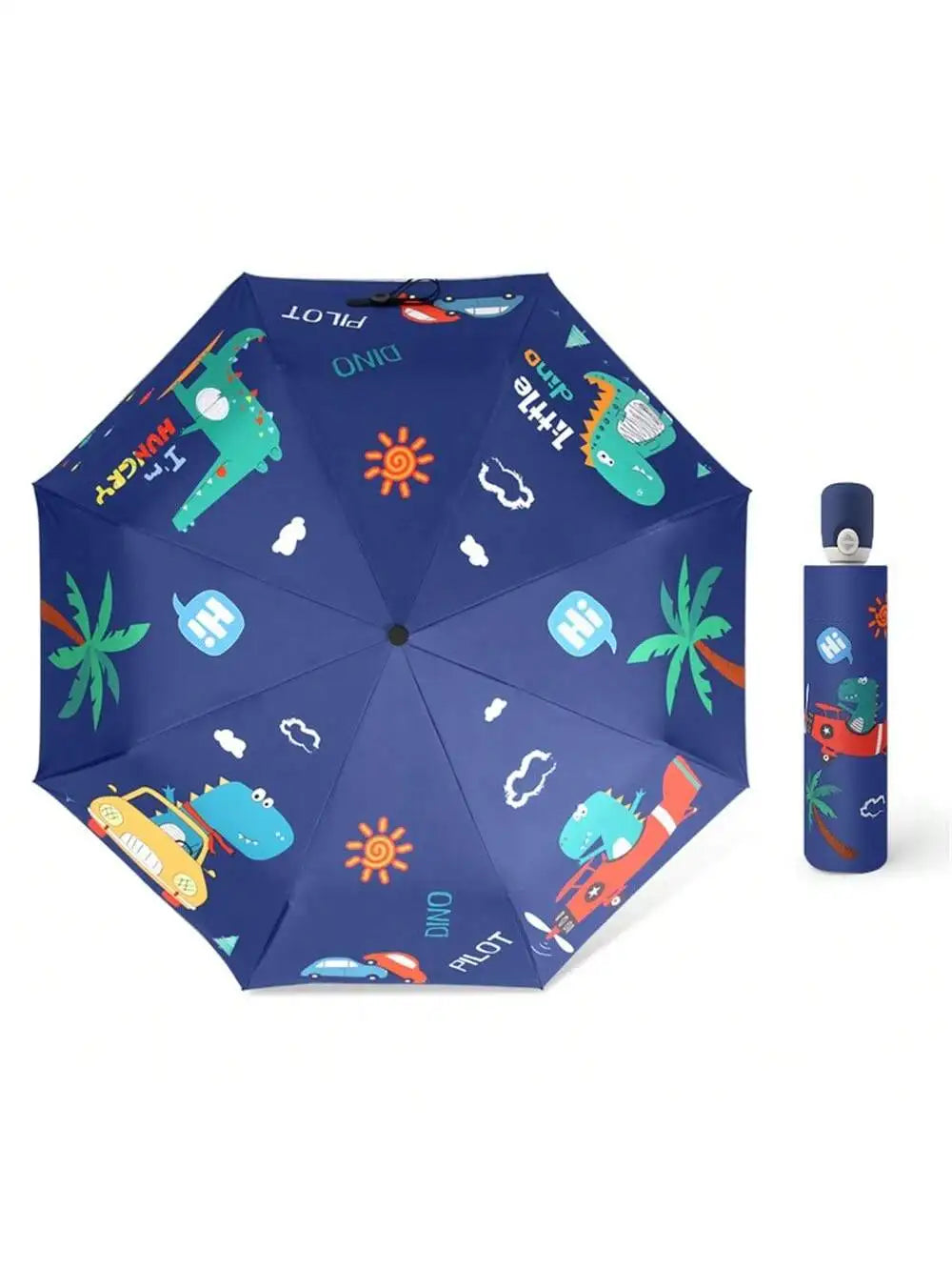 Unicorn Kids Umbrella - Lightweight 8K Aluminium Frame for Boys and Girls