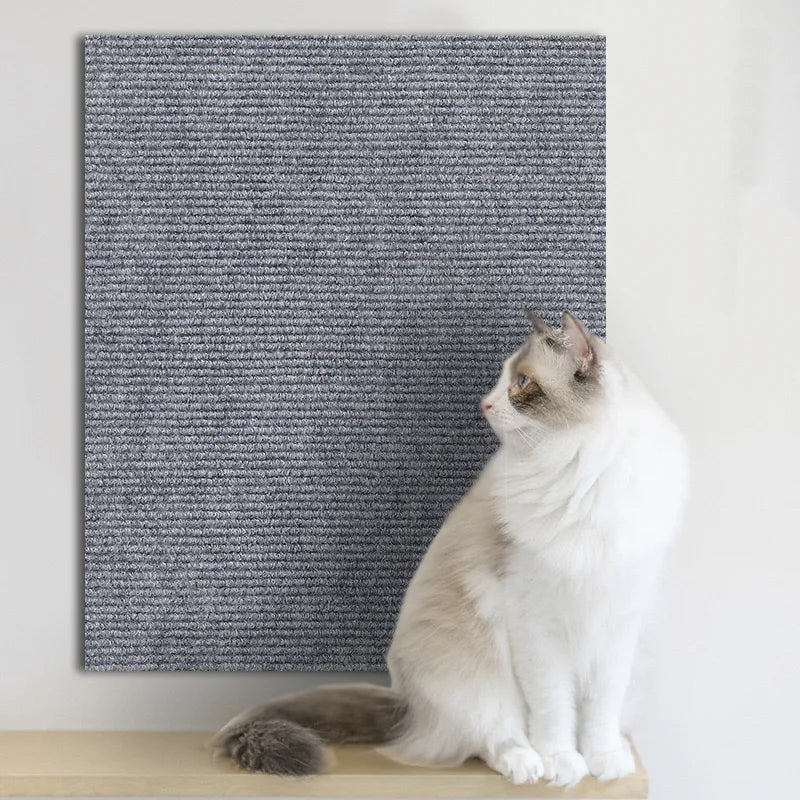 Self-Adhesive Cat Scratching Mat - Furniture Protector in 8 Sizes, 7 Colours