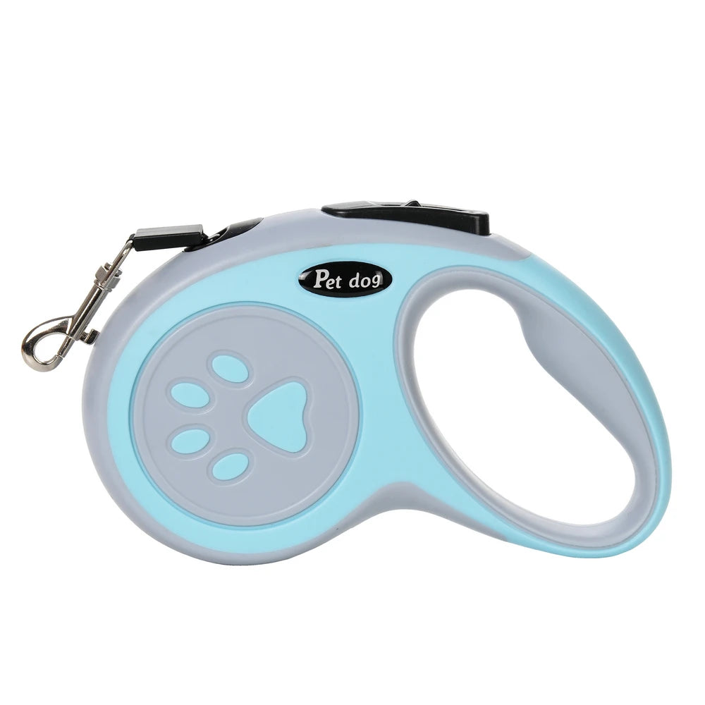 Retractable Dog Lead - 3m and 5m Extending Leash with Anti-Slip Handle for Small and Medium Dogs
