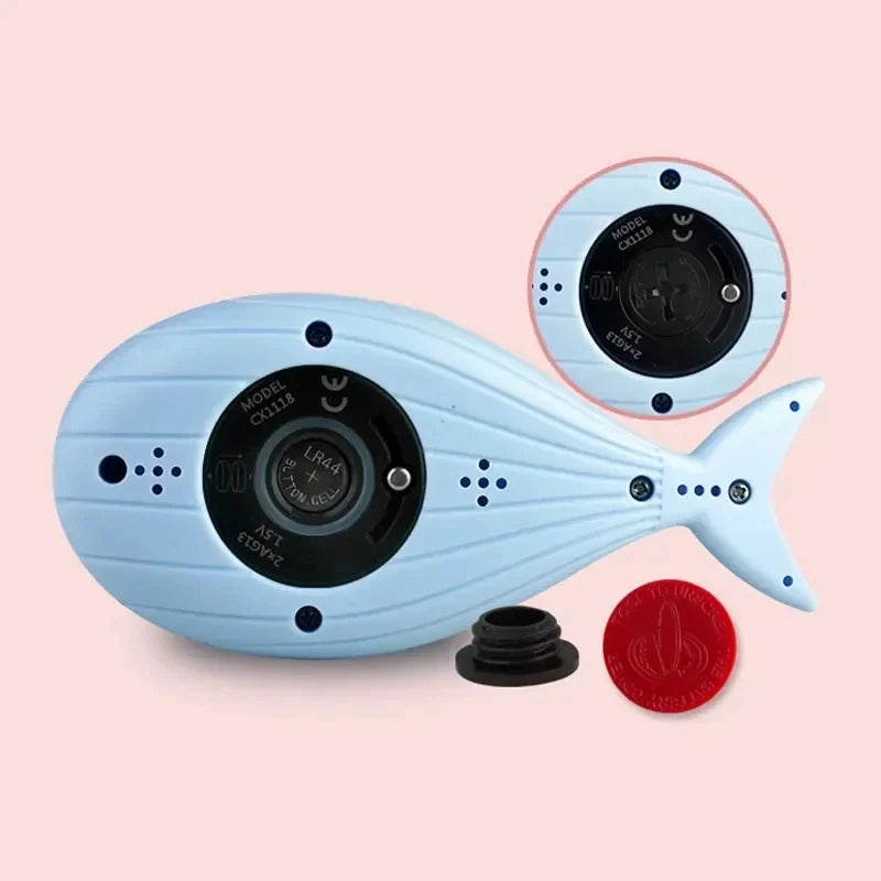 Floating Baby Bath Thermometer - Digital LED Water Temperature Meter for Infant Bath Time