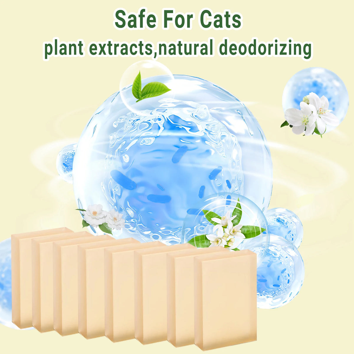 Cat Litter Box Odour Control - Fits Petkit, Meowant and Ubpet SC01/SC02