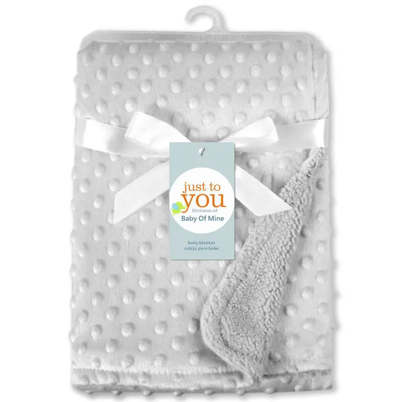 Baby Swaddle Blanket - Soft Fleece Thermal Wrap for Newborns, 100 x 70cm Stroller Cover