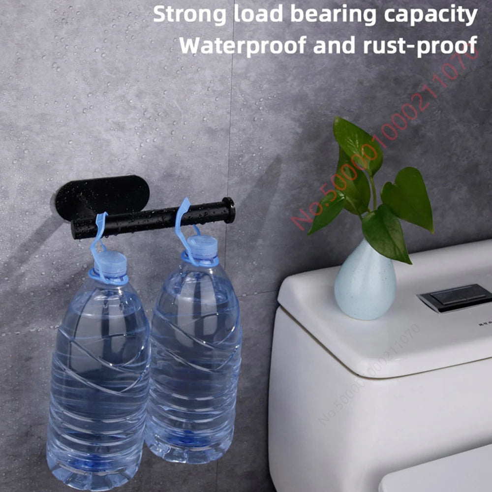Toilet Paper Rack - Black, Silver or Gold Holder in 1 and 2 Piece Packs