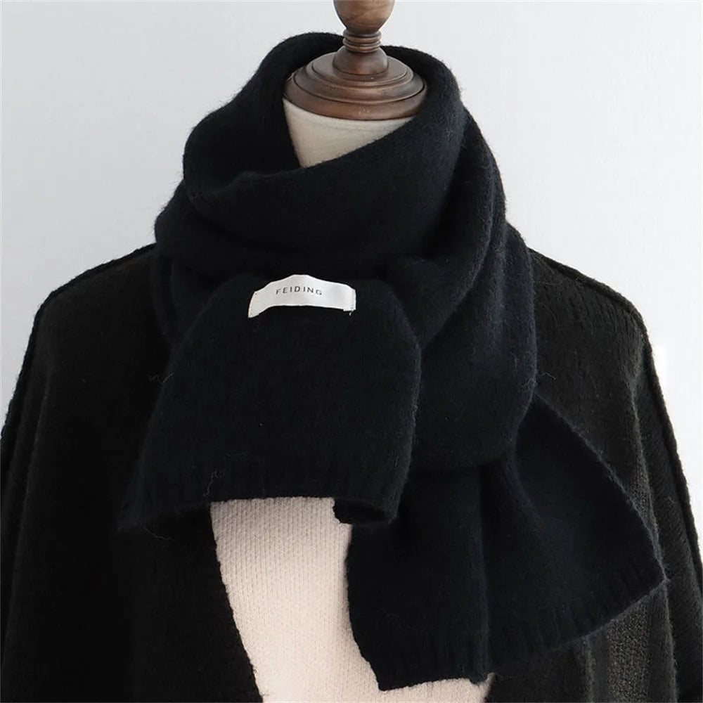 Cashmere Scarf - Thermal Solid Colour Winter Wrap in 23 Shades