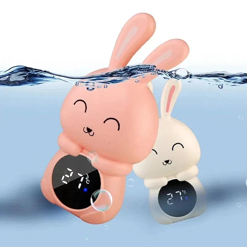Floating Baby Bath Thermometer - Digital LED Water Temperature Meter for Infant Bath Time