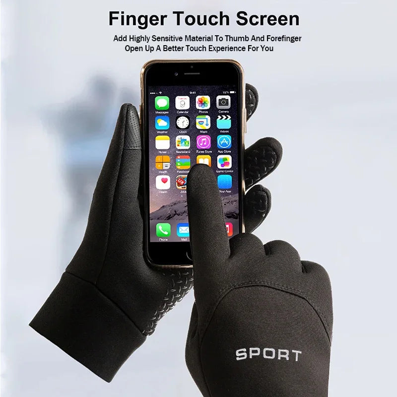 Winter Warm Gloves - Windproof Insulated Gloves in M, L and XL Sizes