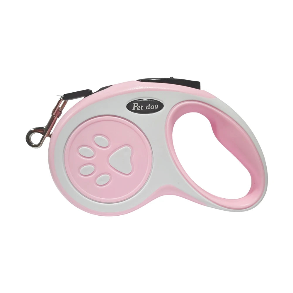 Retractable Dog Lead - 3m and 5m Extending Leash with Anti-Slip Handle for Small and Medium Dogs