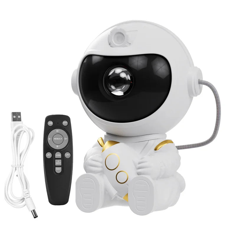 LED Star Galaxy Projector - Rocket and Aircraft Night Light for Kids Bedrooms