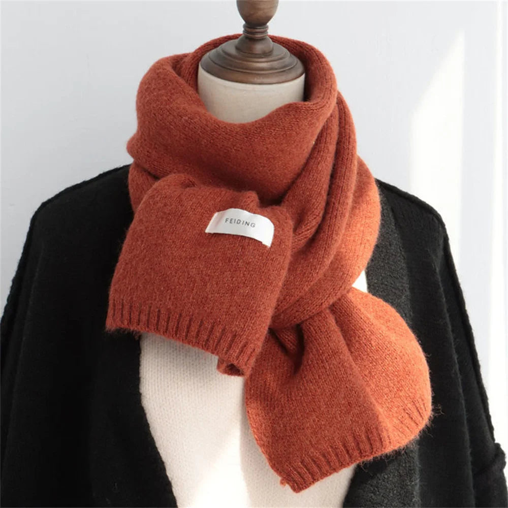 Cashmere Scarf - Thermal Solid Colour Winter Wrap in 23 Shades
