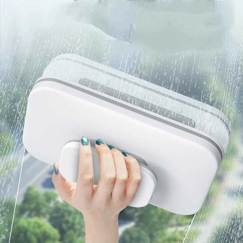 Magnetic Window Cleaner - Double-Sided Glass Wiper for Upstairs and Sealed Windows