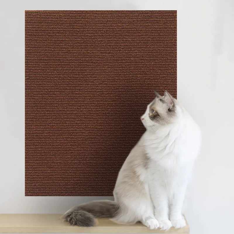 Self-Adhesive Cat Scratching Mat - Furniture Protector in 8 Sizes, 7 Colours