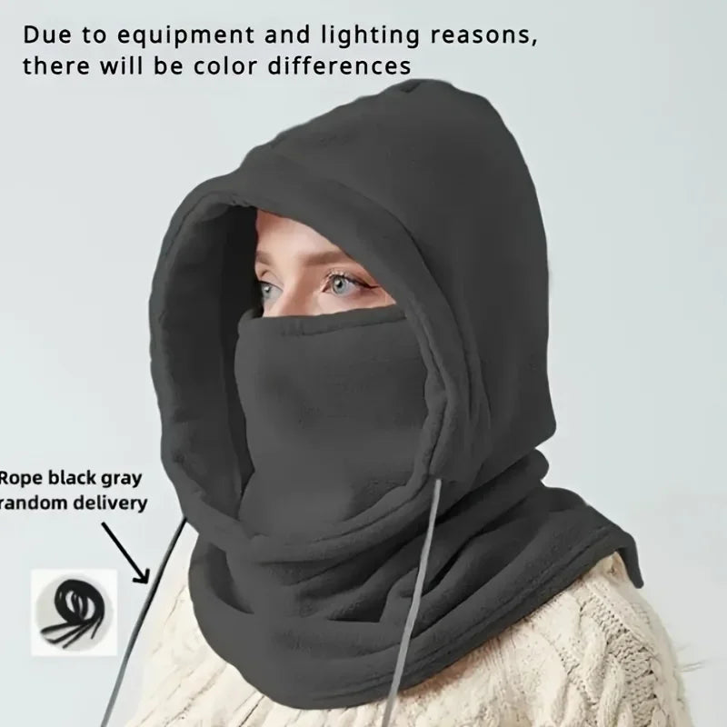 Unisex Winter Balaclava - Windproof Knit Face and Neck Cover for Cold Days