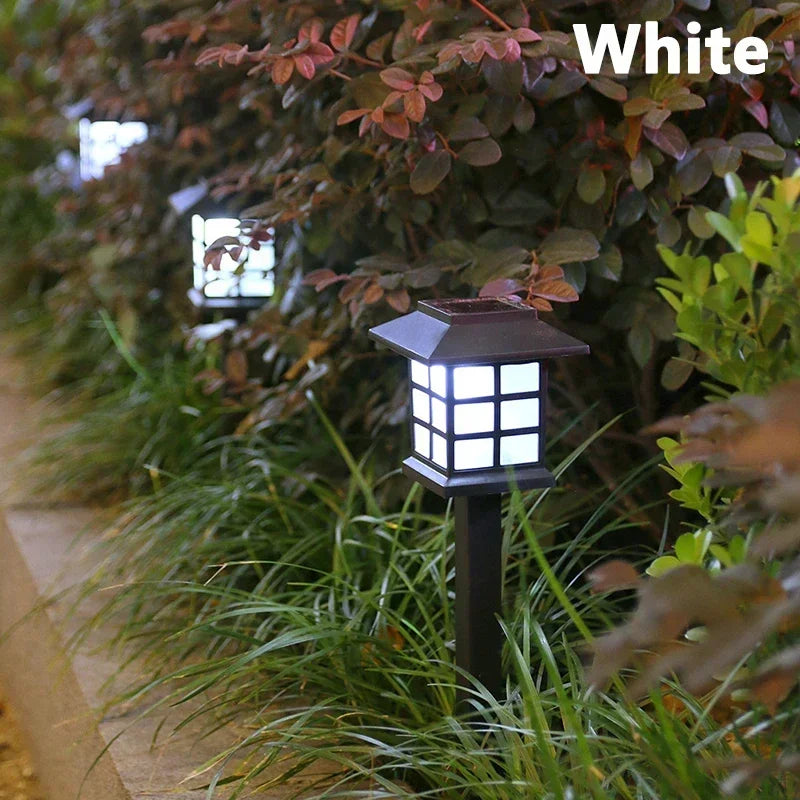 Solar Pathway Lights - Waterproof LED Garden Stake Lamps in 2, 4, 6, 8 and 12 Packs