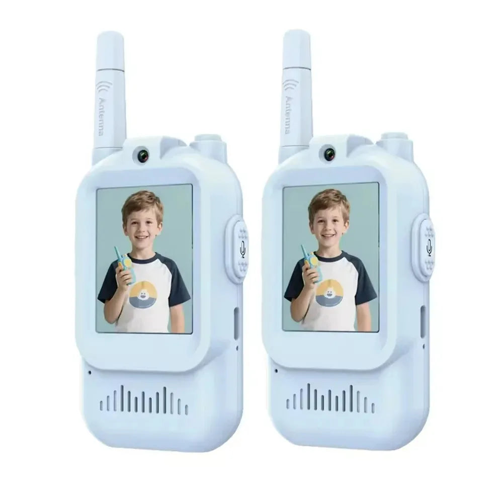 Video Walkie Talkies for Kids - Rechargeable Screen Intercom 2-Pack