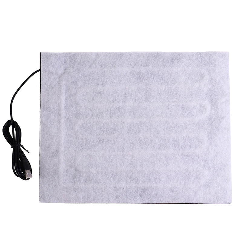 5V USB Heating Pad - Portable Warming Plate for Feet and Body in Winter