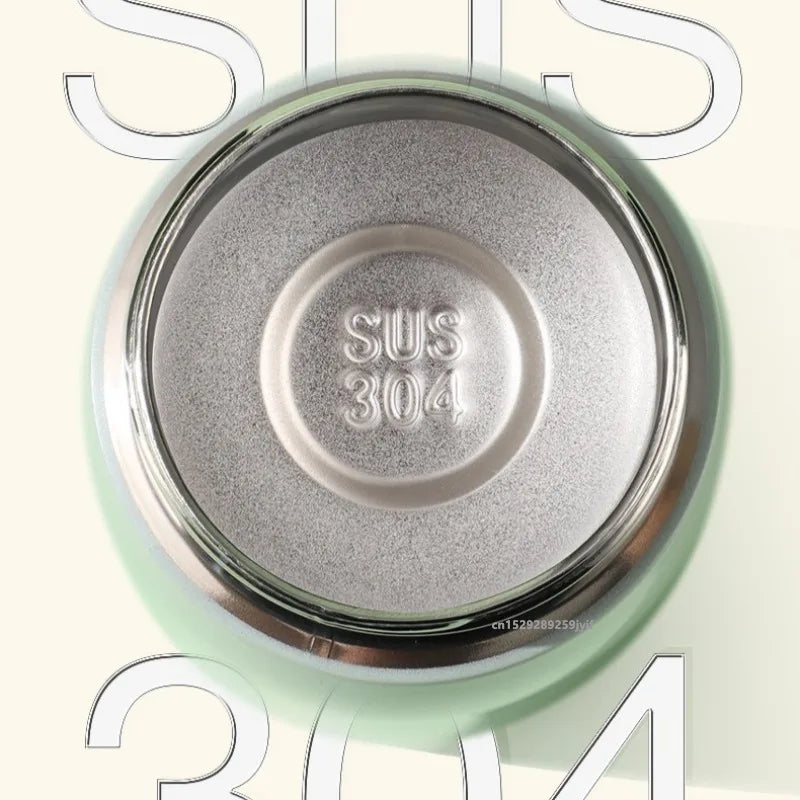 Kids Stainless Steel Thermos Flask - 320ml or 460ml Straw Water Bottle