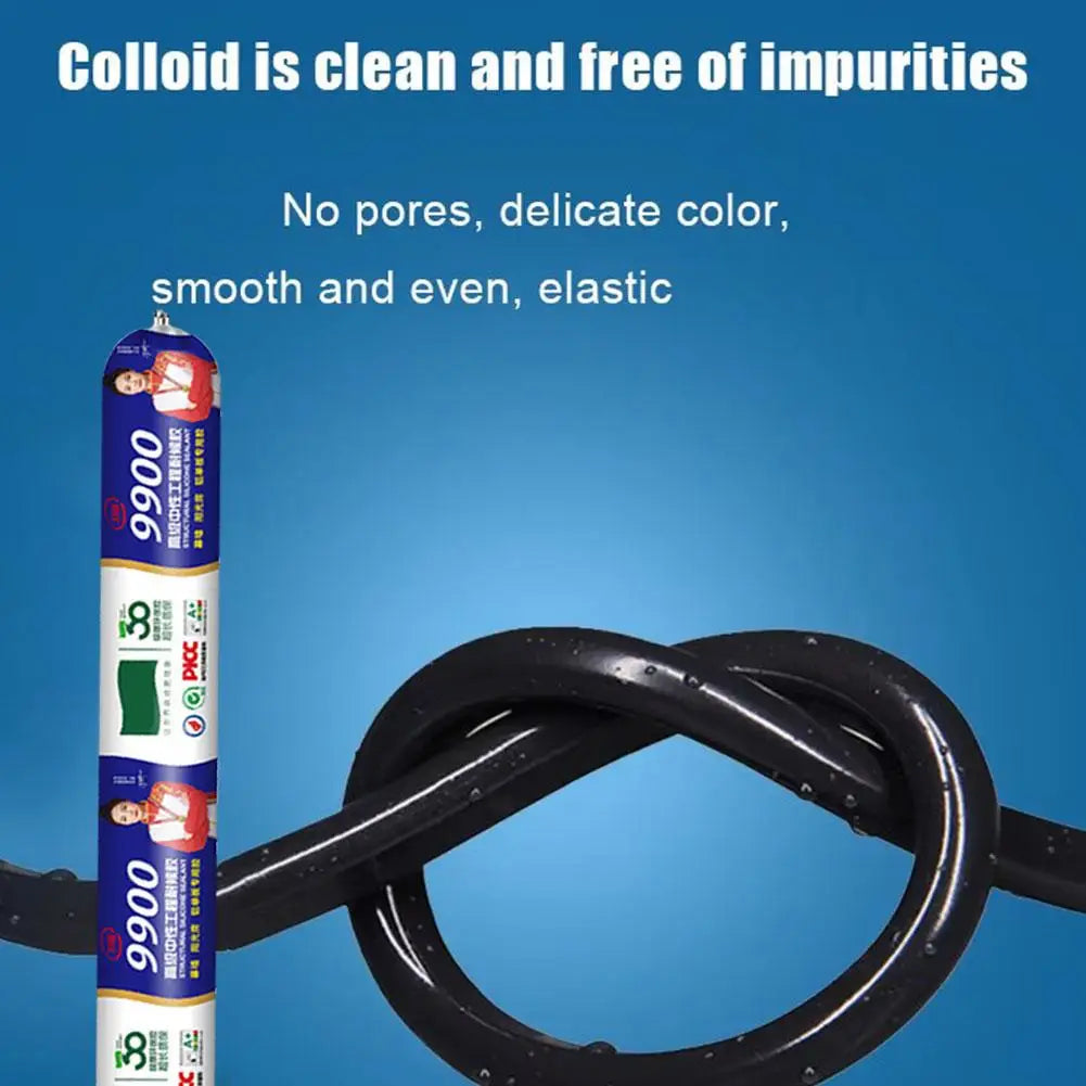 Waterproof Silicone Sealant - Structural Wall Adhesive in Four Colours