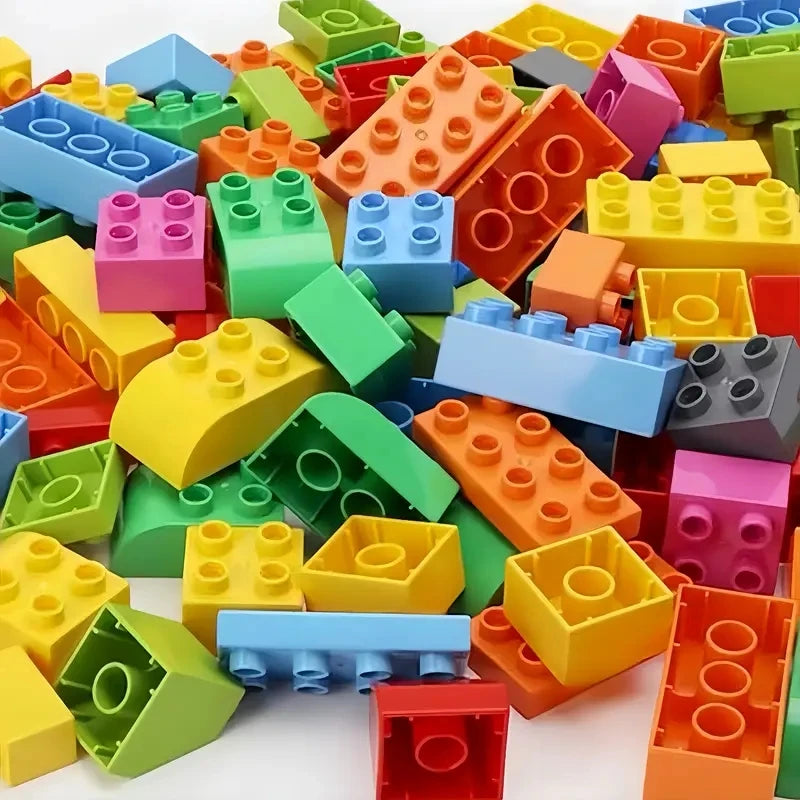 Kids DIY Building Blocks - 50 and 200 Piece Sets for Christmas Gifting