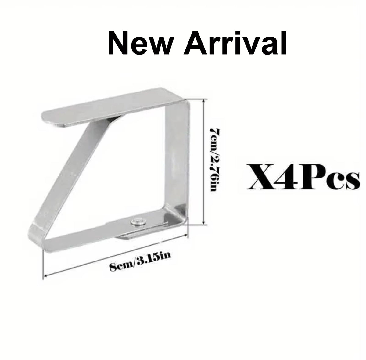 Stainless Steel Tablecloth Clips - Rustproof Outdoor Table Cloth Clamps