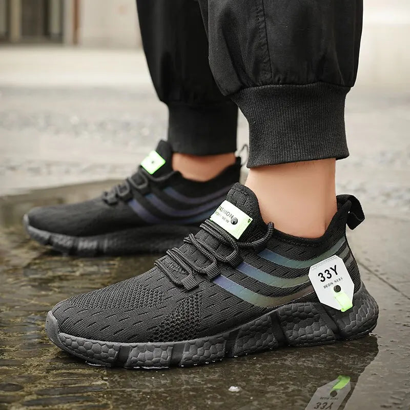 Mens Casual Sport Shoes - Breathable Lightweight Trainers in Sizes 37-46