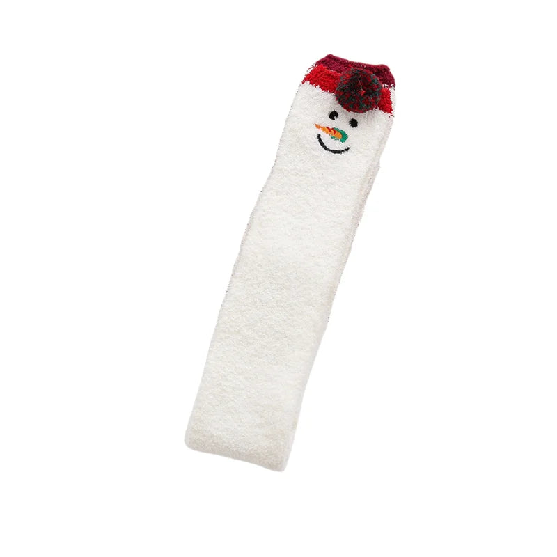 Womens Thigh High Fuzzy Socks - Cozy Soft Warm Pair in EU 34-39
