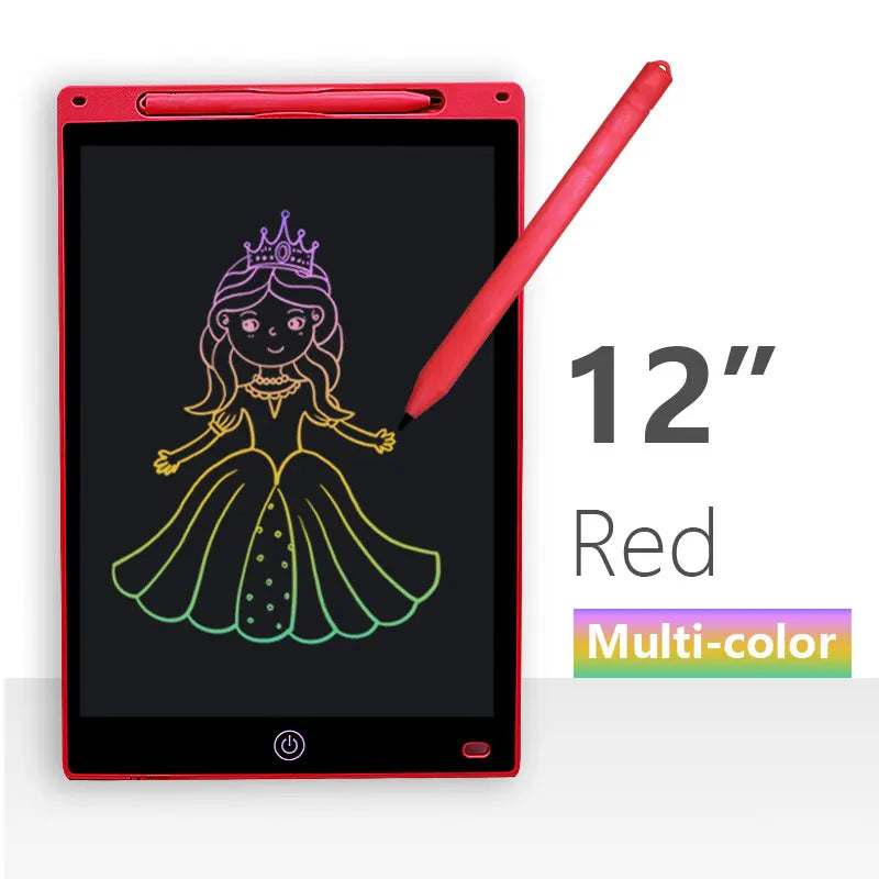 LCD Writing Tablet for Kids - 8.5 and 12 Inch Drawing and Doodle Board