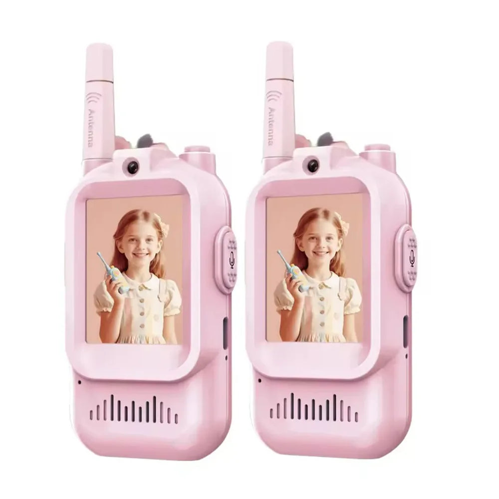 Kids Walkie Talkies - Long Range Outdoor 2-Pack for Ages 3-12 Camping