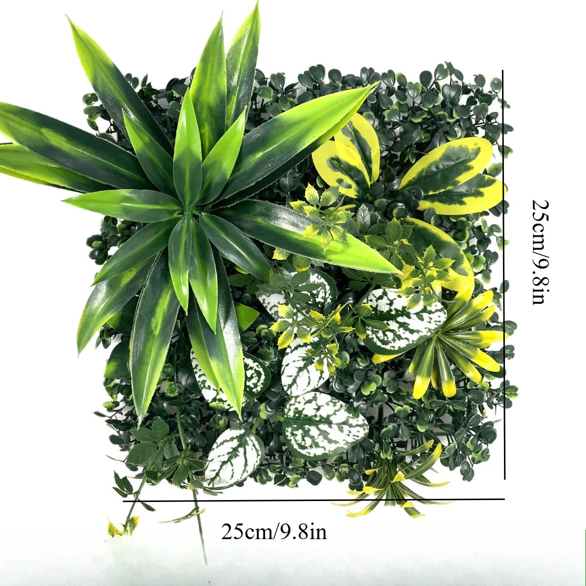 Artificial Boxwood Hedge Panels - Fake Grass Wall Tiles for Gardens and Event Backdrops