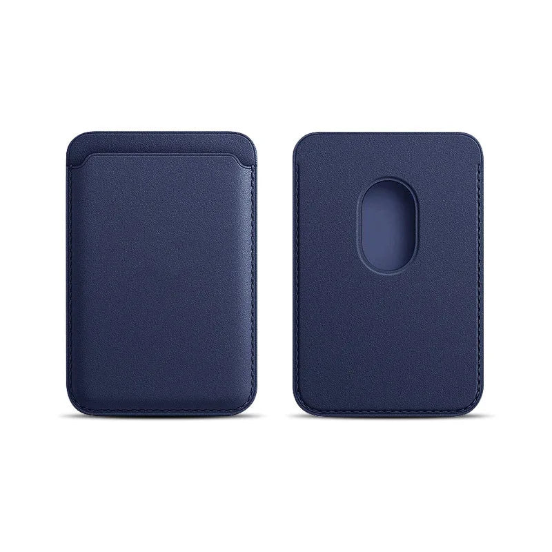 Magnetic Card Holder - PU Leather MagSafe iPhone Wallet in 21 Colours