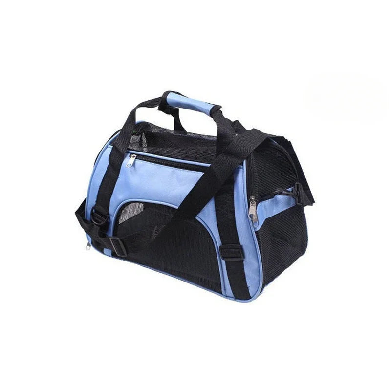 Pet Carrier Bag - Breathable Foldable Cat and Dog Travel Bag in S, M and L