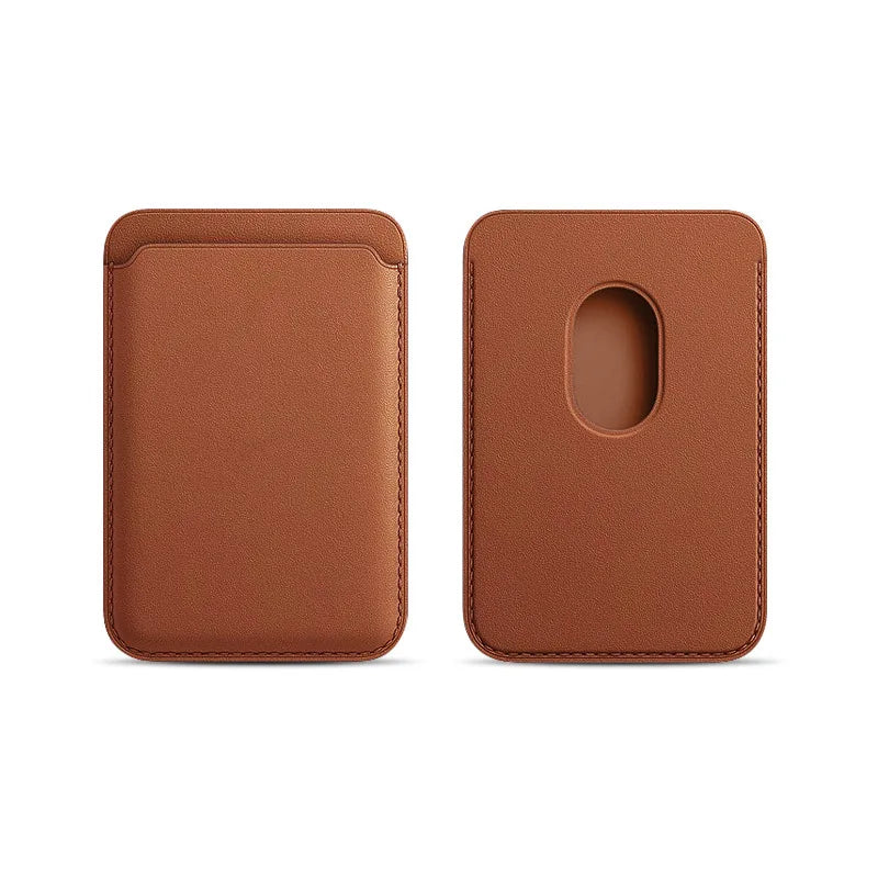 Magnetic Card Holder - PU Leather MagSafe iPhone Wallet in 21 Colours