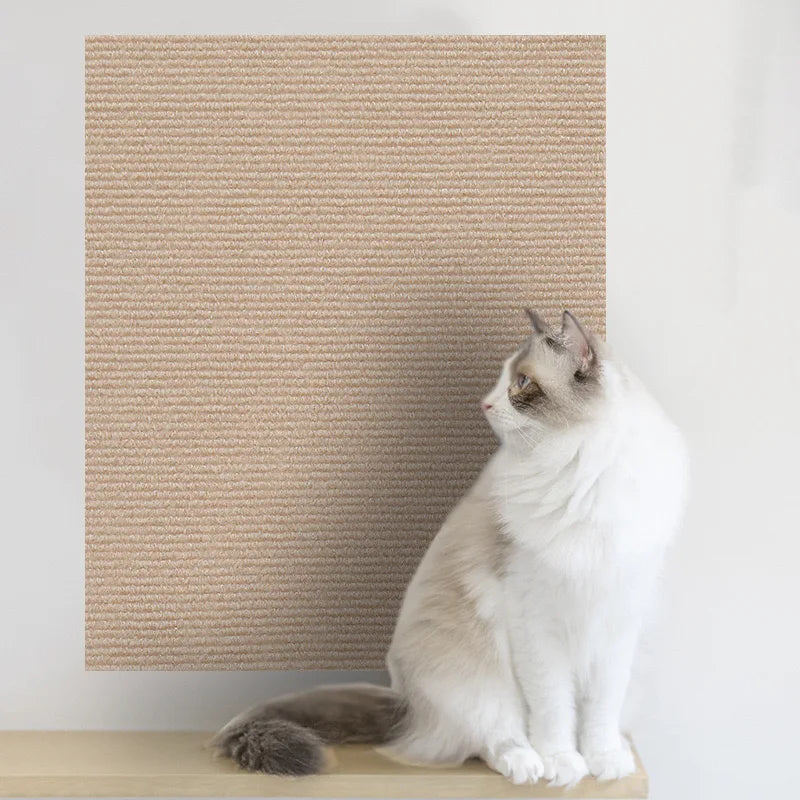 Self-Adhesive Cat Scratching Mat - Furniture Protector in 8 Sizes, 7 Colours